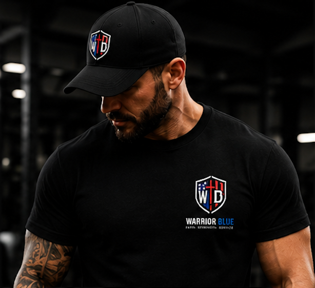 WarriorBlue Shielf Hat