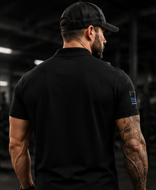 WarriorBlue Performance Polo