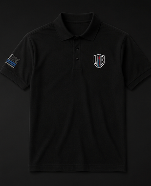 WarriorBlue Performance Polo