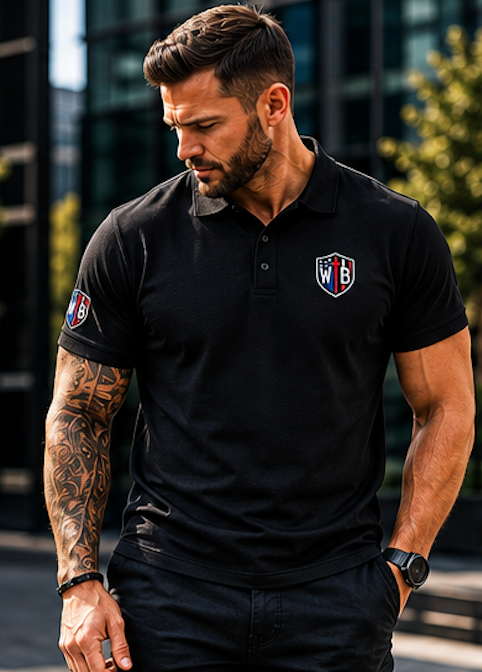 WarriorBlue Performance Polo