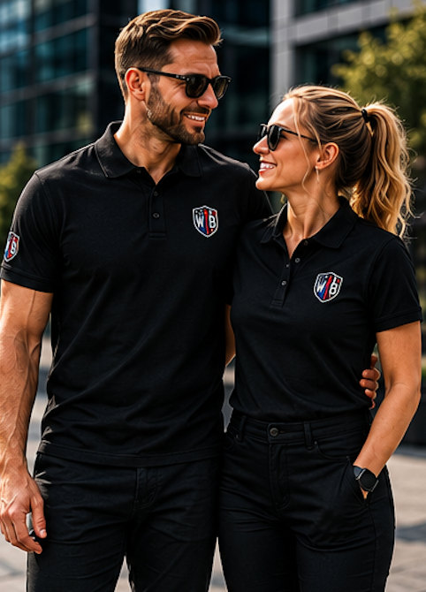 WarriorBlue Performance Polo